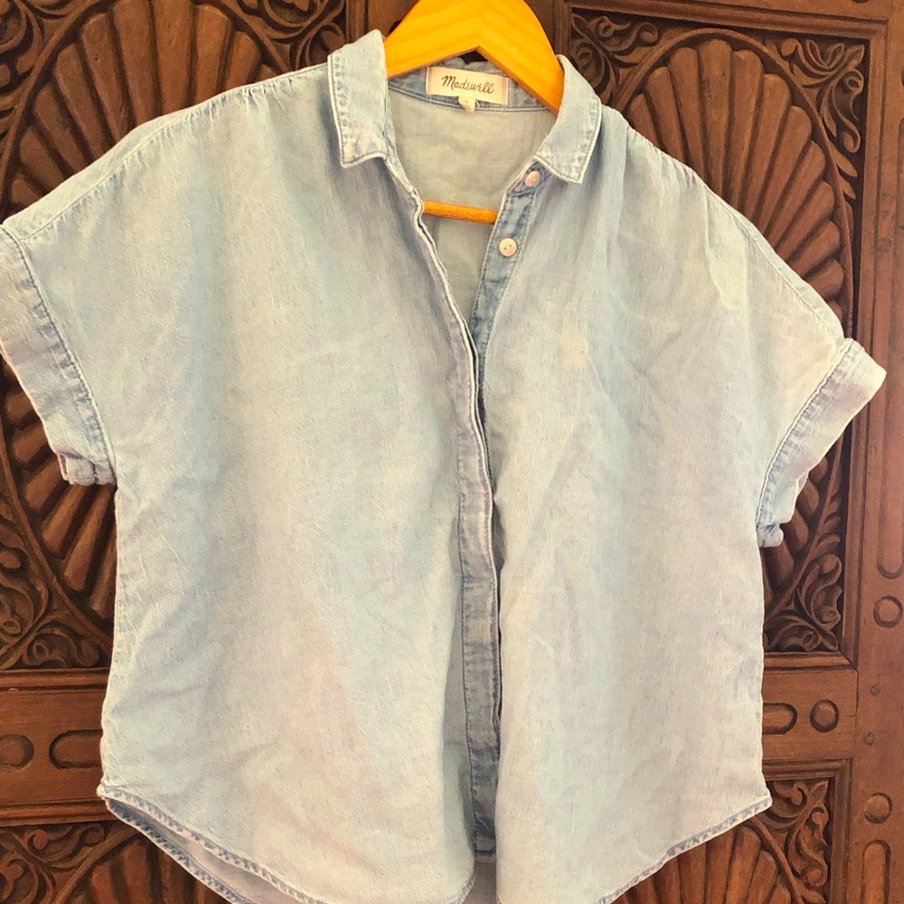 Madewell chambray button up